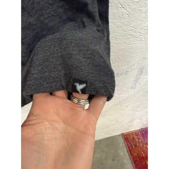 Birddogs Men's Graphic Print Breathable T-Shirt Size XL Gray Heather Stretch - Picture 3 of 5